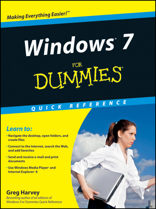 Title details for Windows 7 For Dummies Quick Reference by Greg Harvey - Available